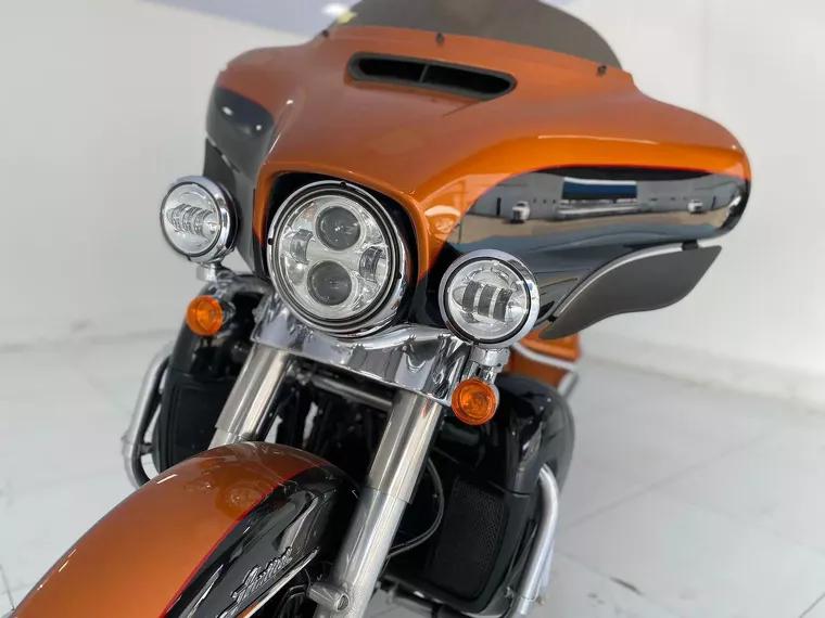 Harley-Davidson Electra Glide Laranja 2