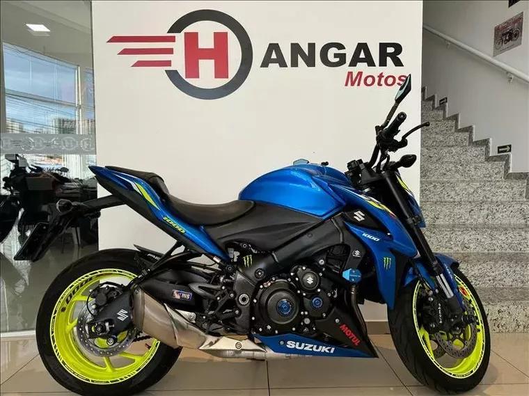 Suzuki GSX-S Azul 1