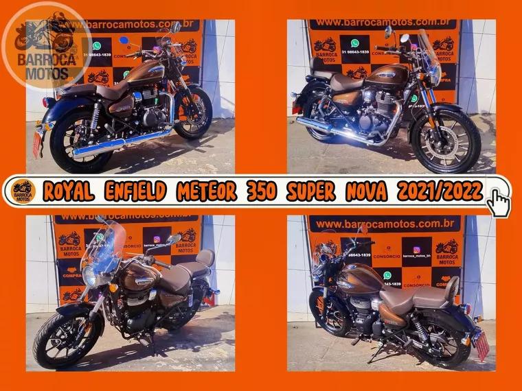 Royal Enfield Meteor Marrom 1