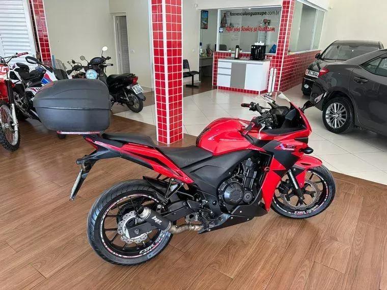 Honda CBR 500 Vermelho 9