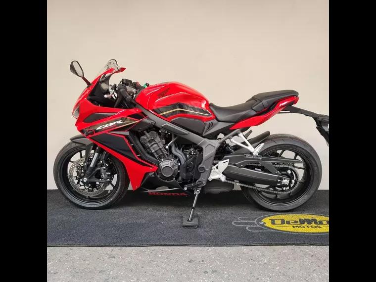 Honda CBR 650 Vermelho 4