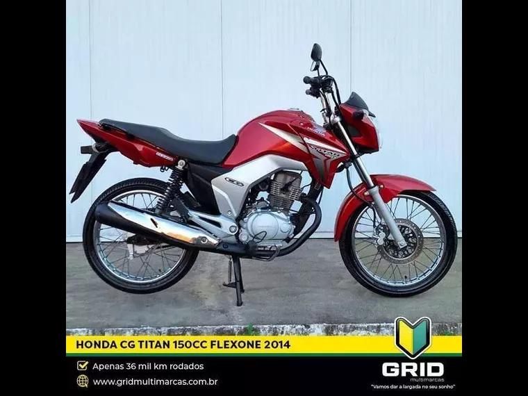 Honda CG 150 Vermelho 1