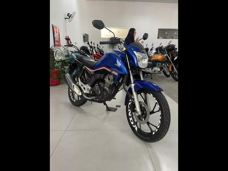 Honda CG 160 Azul 4