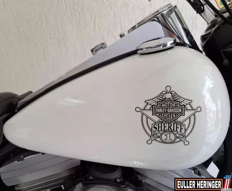 Harley-Davidson Road King Branco 7