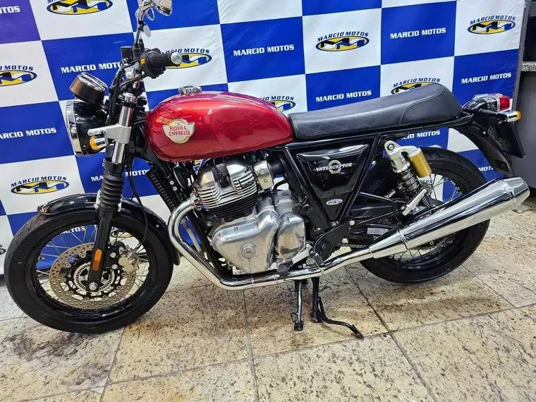 Royal Enfield Interceptor Vermelho 5