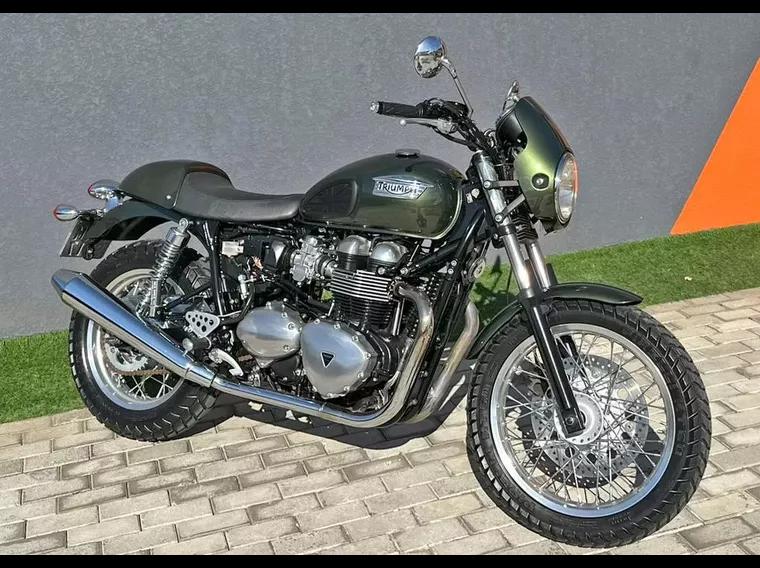 Triumph Thruxton Verde 14