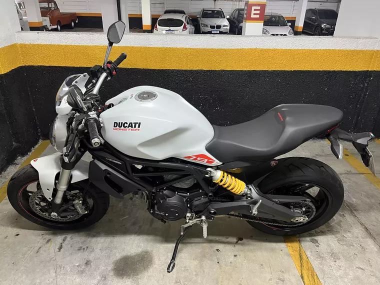 Ducati Monster Branco 5