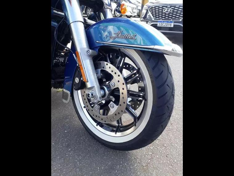 Harley-Davidson Electra Glide Azul 10