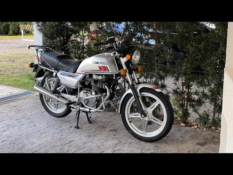 Honda CB 400 Prata 6