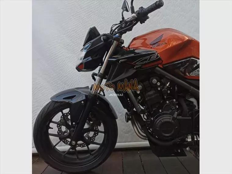 Honda CB 500 Laranja 3