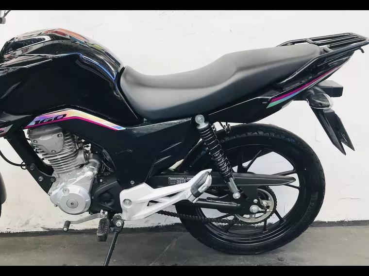 Honda CG 160 Preto 6