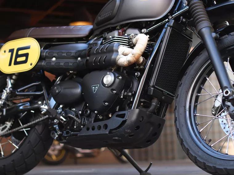 Triumph Street Scrambler Cinza 8