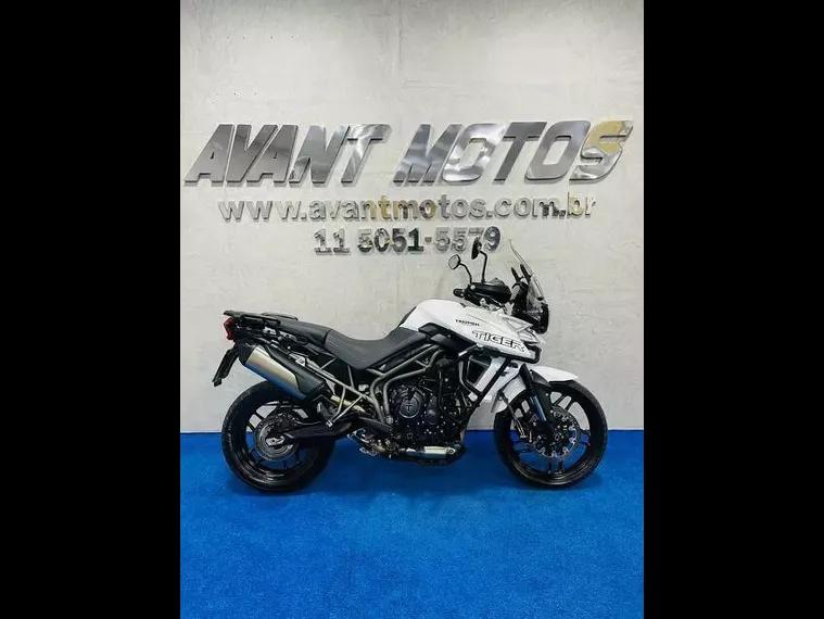 Triumph Tiger 800 Branco 2