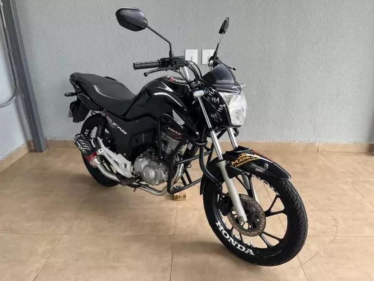 Honda CG 160 Preto 1