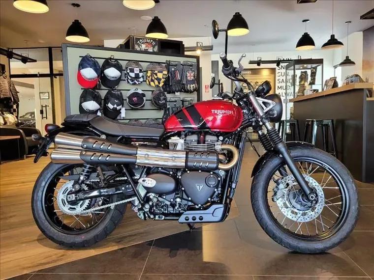 Triumph Street Scrambler Vermelho 11