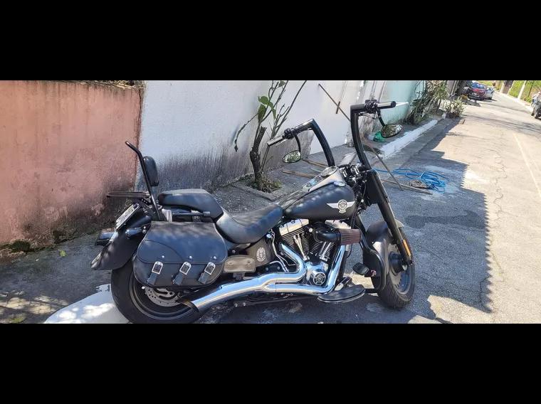 Harley-Davidson Fat Boy Preto 10