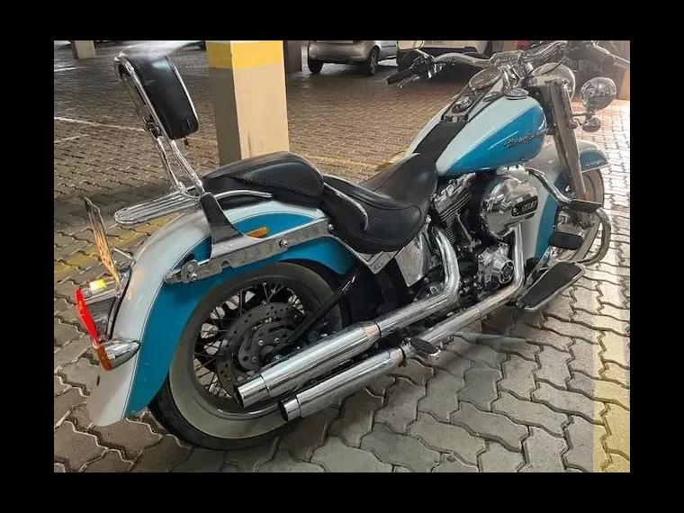 Harley-Davidson Deluxe Azul 3