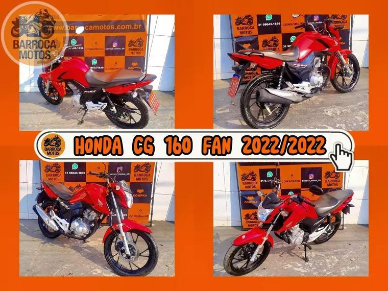 Honda CG 160 Vermelho 1