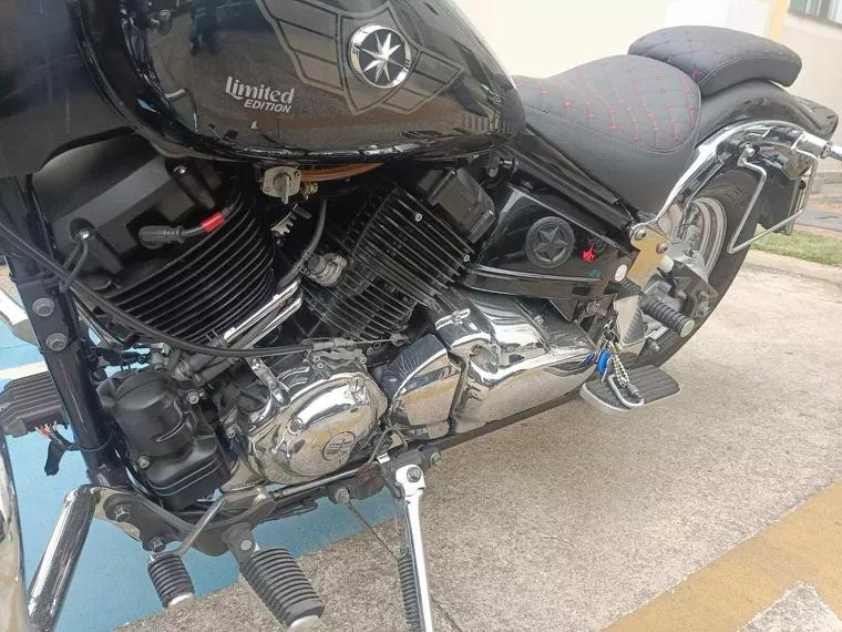 Yamaha XVS 650 Preto 14