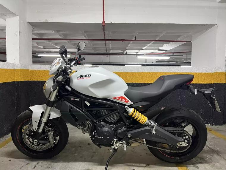 Ducati Monster Branco 3