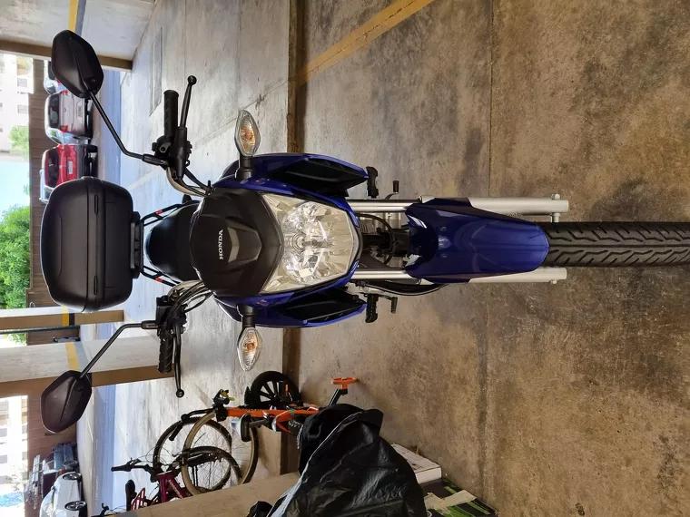 Honda CG 160 Azul 12