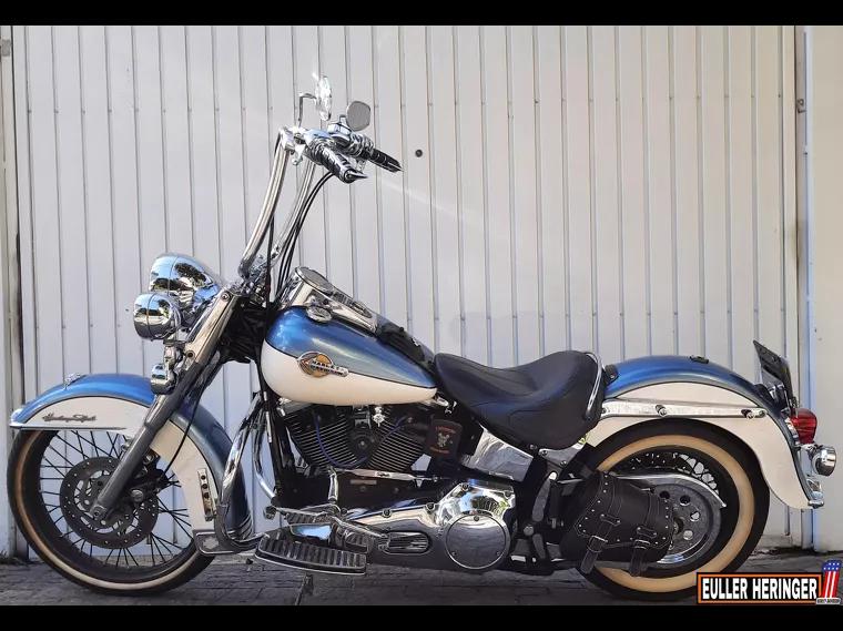 Harley-Davidson Heritage Azul 2