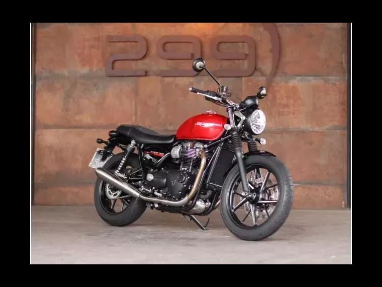 Triumph Street Twin Vermelho 1