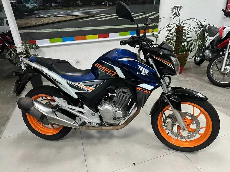 Honda CB Twister Azul 8