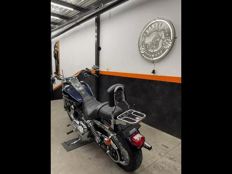 Harley-Davidson Dyna Azul 3