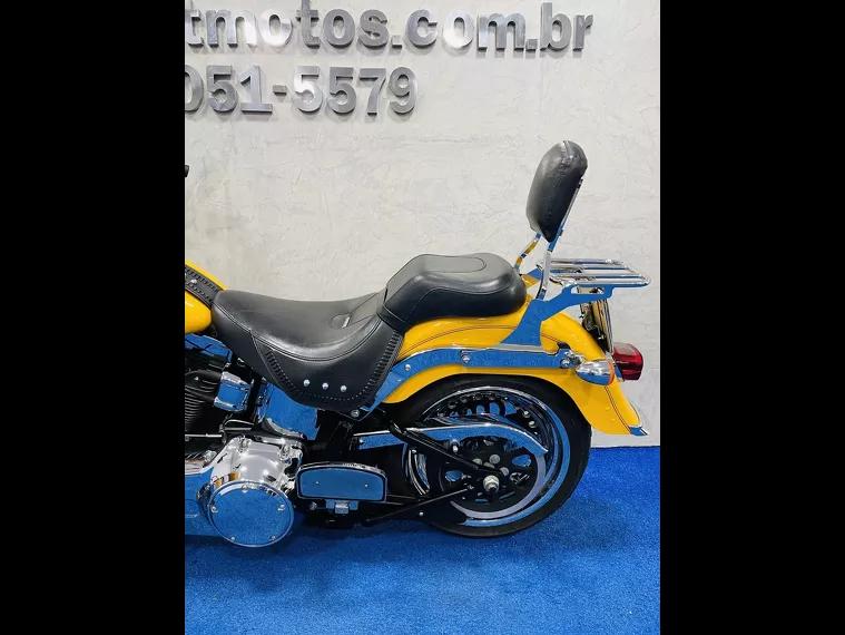 Harley-Davidson Fat Boy Amarelo 11