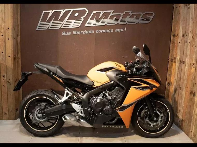 Honda CBR 650 Laranja 1