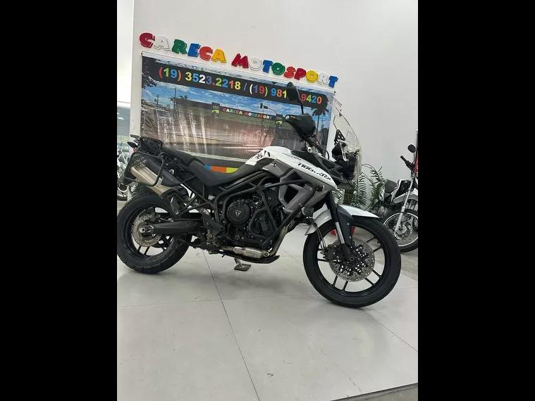 Triumph Tiger 800 Branco 19