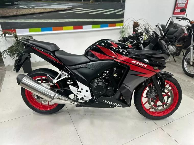 Honda CBR 500 Preto 1