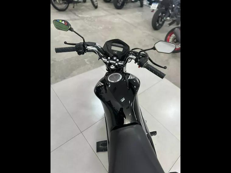 Honda CG 160 Preto 9