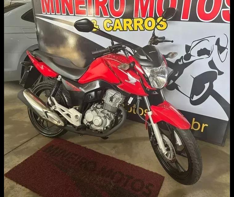 Honda CG 160 Vermelho 3