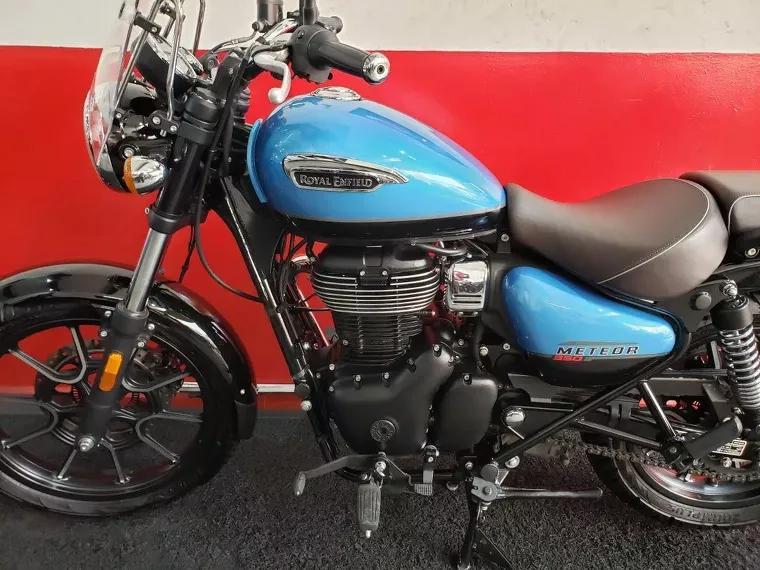 Royal Enfield Meteor Azul 14