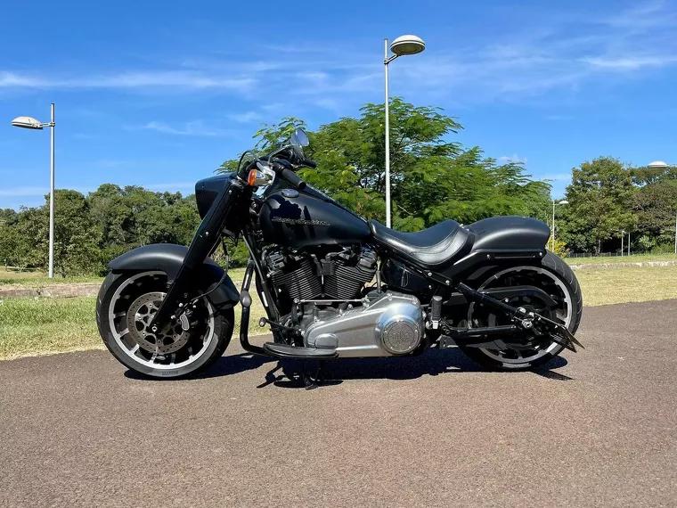 Harley-Davidson Fat Boy Preto 6