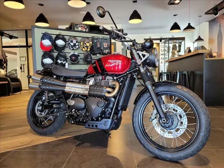 Triumph Street Scrambler Vermelho 1