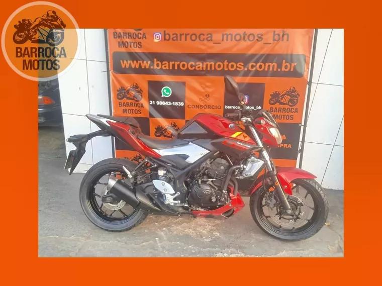 Yamaha MT-03 Vermelho 3