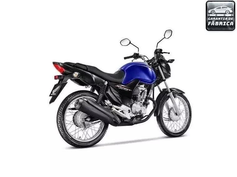 Honda CG 160 Azul 2