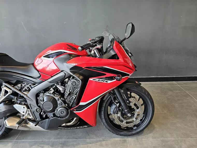 Honda CBR 650 Vermelho 4