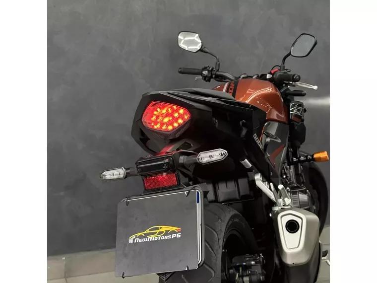 Honda CB 500 Laranja 11