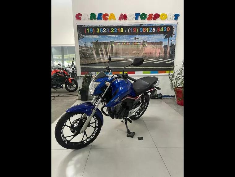 Honda CG 160 Azul 2