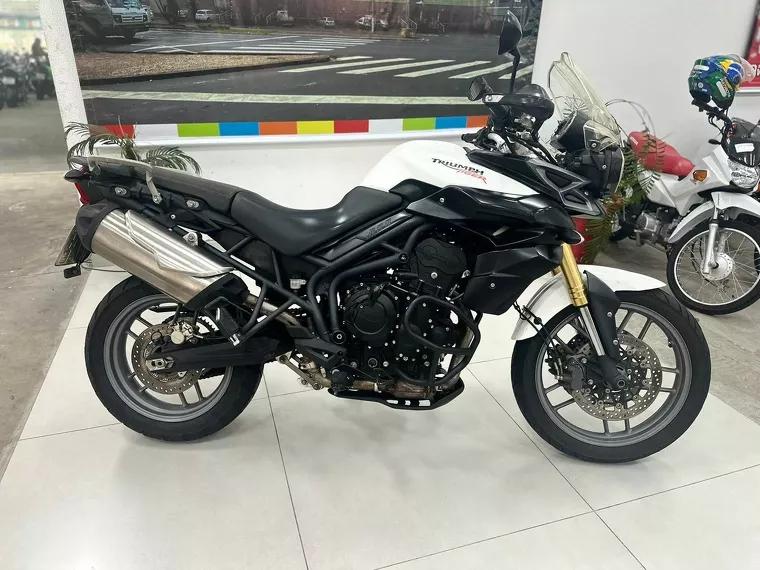 Triumph Tiger 800 Branco 1