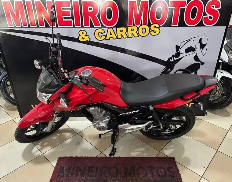 Honda CG 160 Vermelho 2