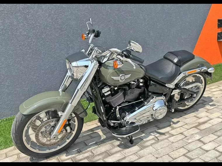 Harley-Davidson Fat Boy Verde 10