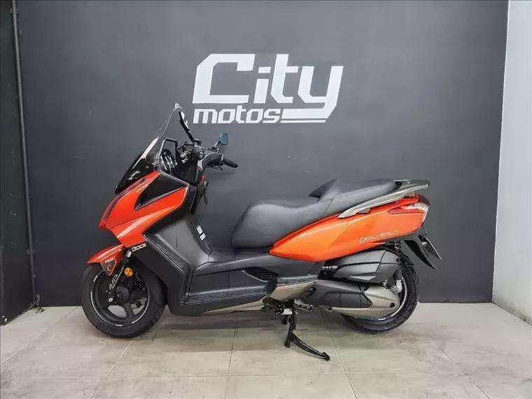 Kymco Downtown Laranja 10