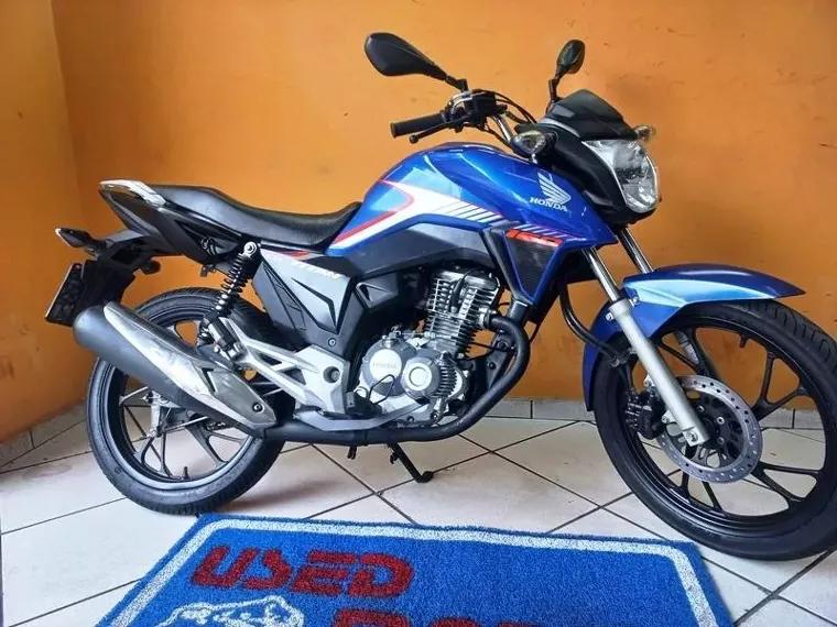 Honda CG 160 Azul 3