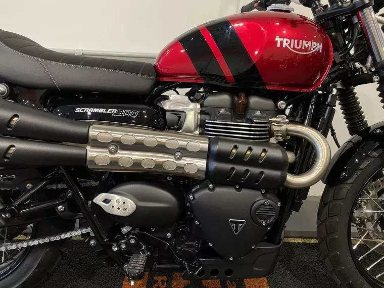 Triumph Street Scrambler Vermelho 2