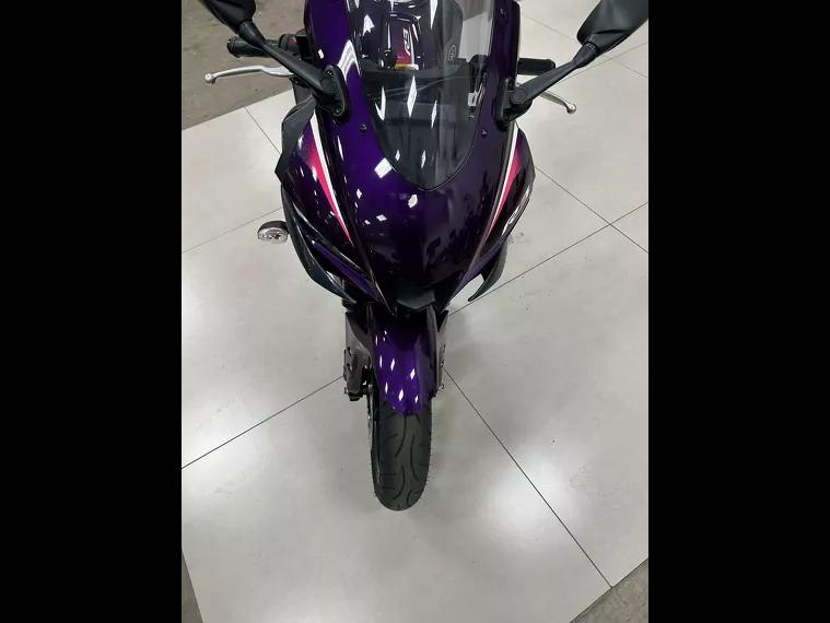 Yamaha YZF R3 Roxo 8